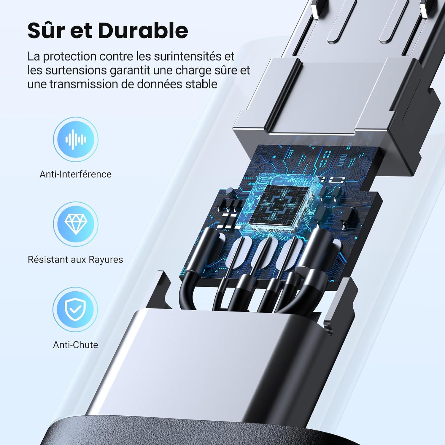Detalle 1 de UGREEN Adaptateur Type-C vers Micro USB 2