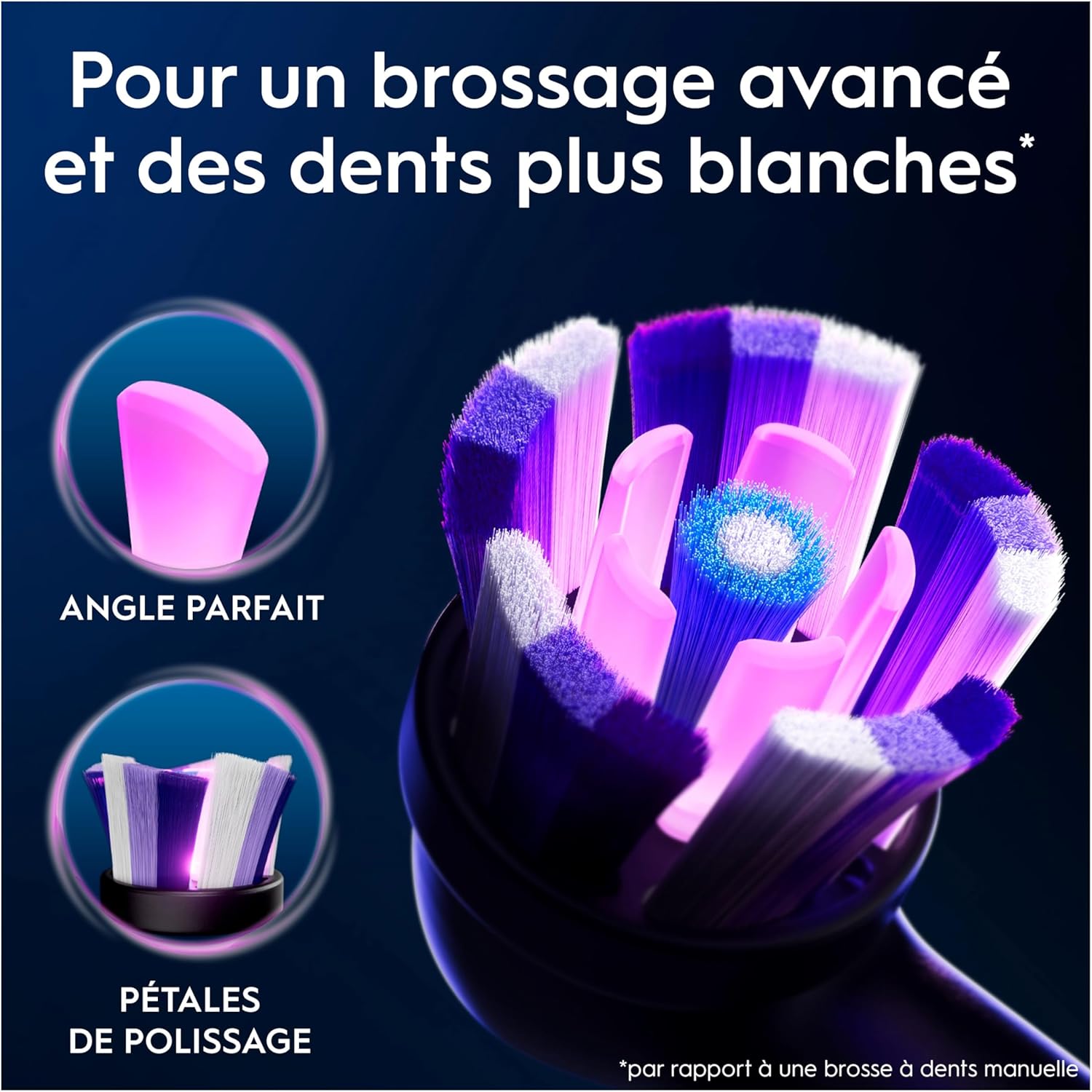 Thumbnail 2 de Oral-B 8 Brossettes Radiant White ⚙