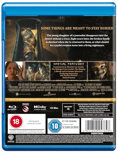 Thumbnail 1 de Lee Cronin's The Mummy [Blu-ray] (2026) – Region Free by Warner Bros