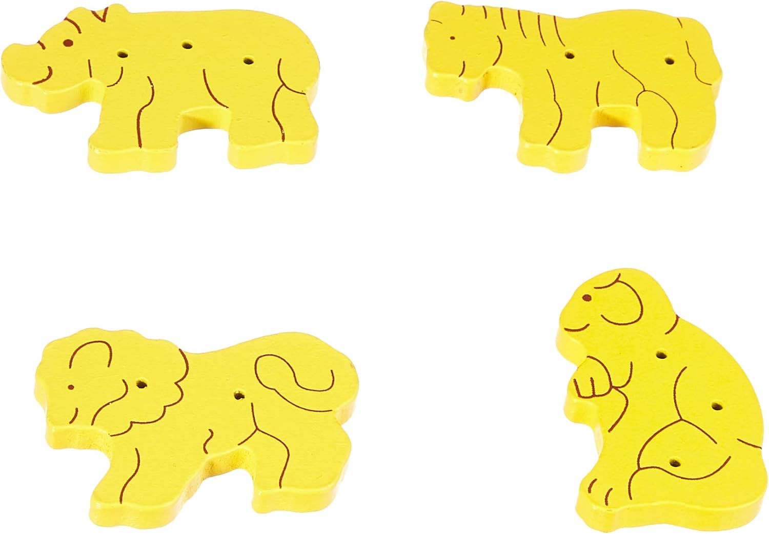 Detalle de DER KLEINE KAUFMANN TANNER Deco – Leibniz Zoo Holz-Kekse (0974.3)