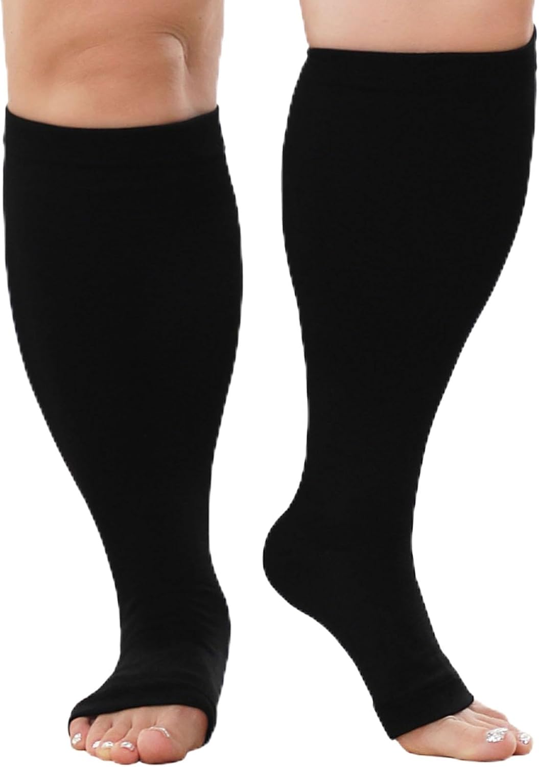 PUTUO Bas de Contention Grande Taille 6XL