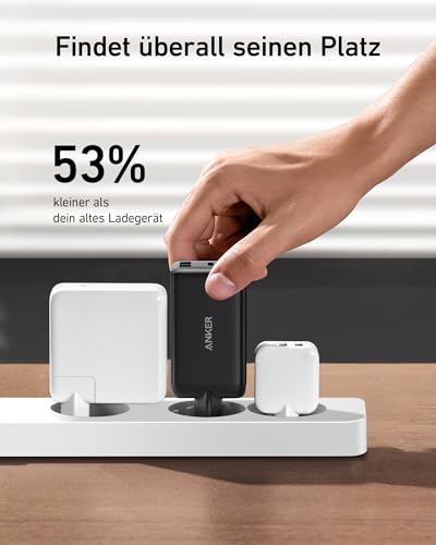 Thumbnail 3 de Anker Nano II 65W USB-C Ladegerät – 3-Port PPS Schnellladegerät für iPad und Co.