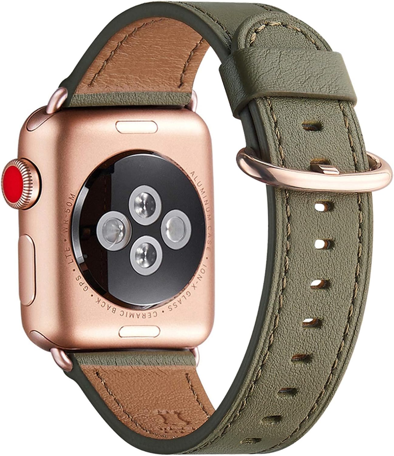 Detalle de WFEAGL Lederband 40mm für Apple Watch