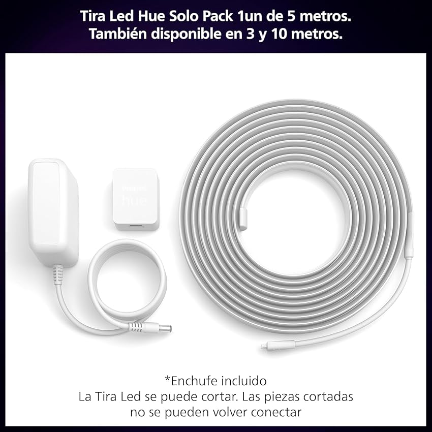Thumbnail 1 de Philips Hue Solo 5M - Tira LED inteligente para interiores