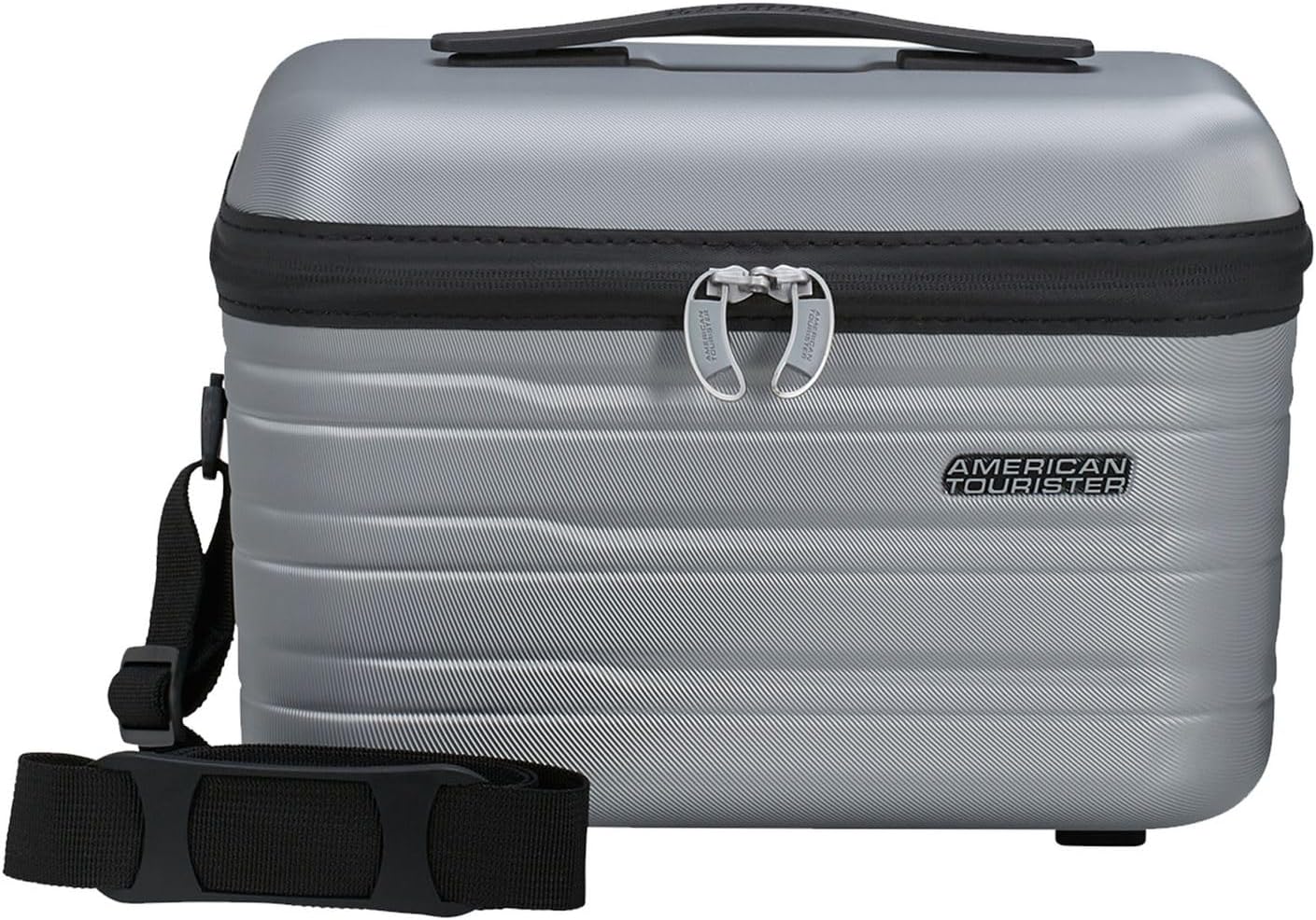 Detalle de American Tourister Flashline Trousse de beauté 36 cm Argent