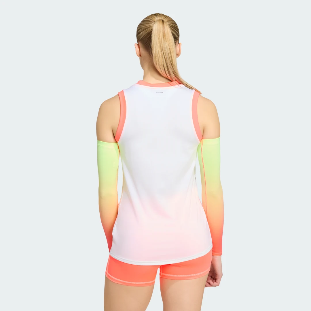 Thumbnail 1 de Camiseta de voleibol sin mangas Quickset de Adidas – Blanco