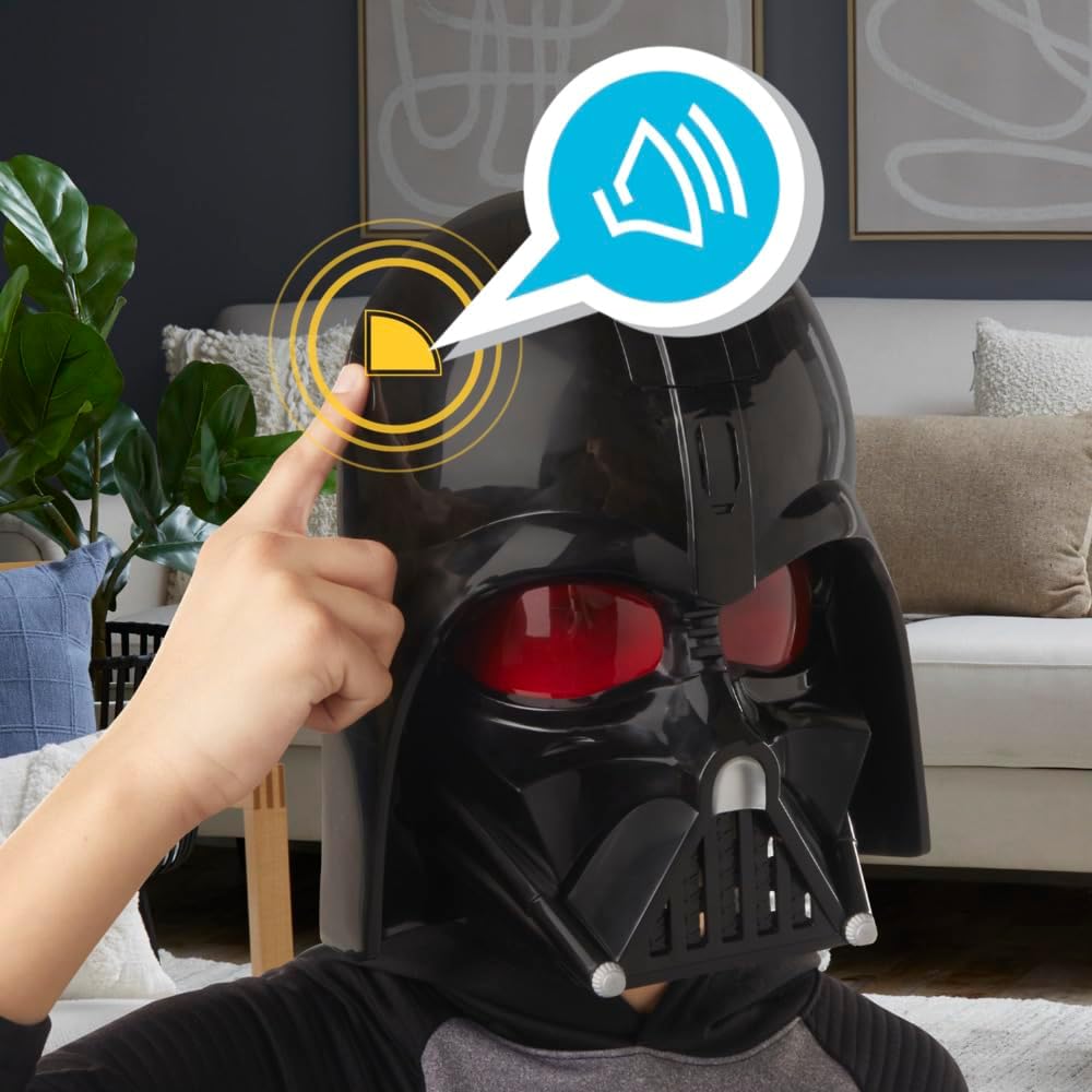 Thumbnail 3 de Star Wars Darth Vader Electronic Roleplay Mask for Kids (Ages 5+)