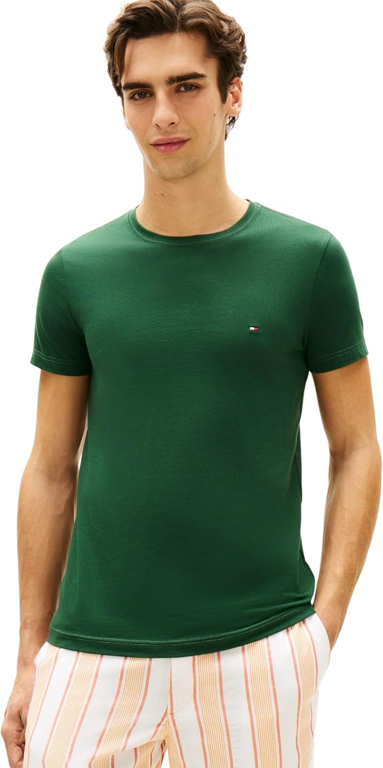 Detalle de Tommy Hilfiger Mw0mw10800 camiseta slim stretch
