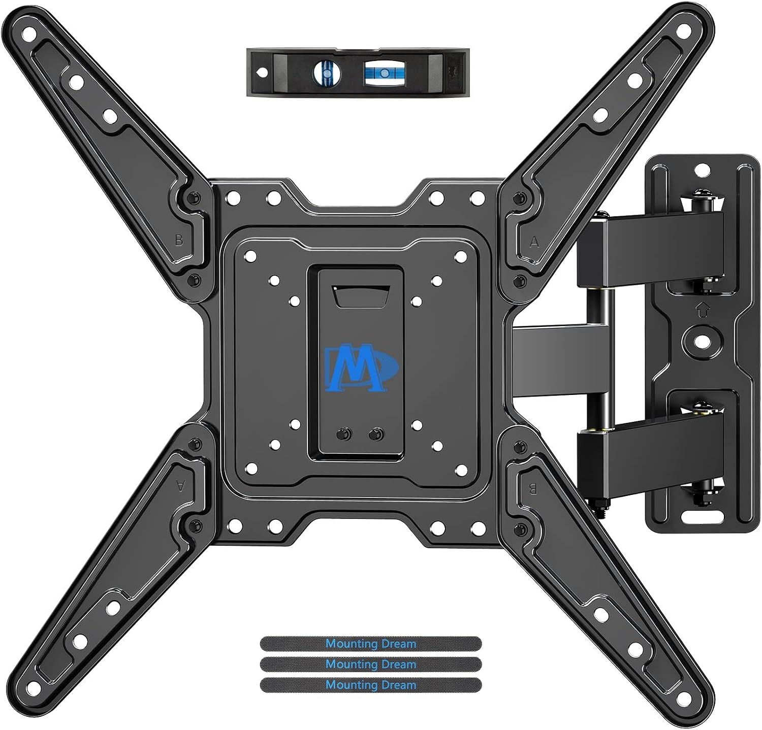 Detalle de Mounting Dream MD2393-MX TV Wall Mount Bracket for 26-55 Inch TVs (Up to 60 lbs) with Full Motion Articulating Arm