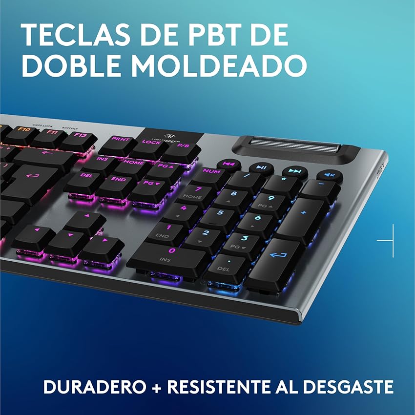 Thumbnail 6 de Logitech G G915 X LIGHTSPEED Teclado inalámbrico gaming compacto 🎮