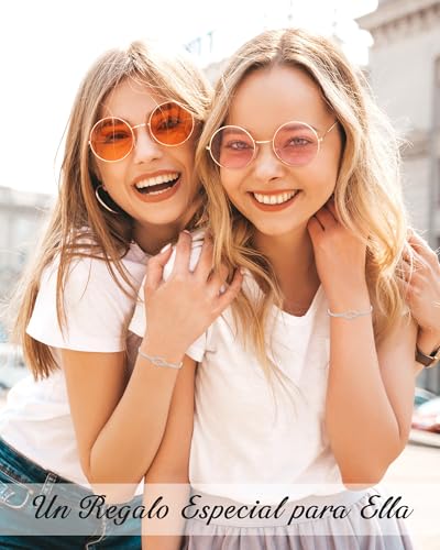 Thumbnail 2 de BOCHOI pulsera de amigas de acero inoxidable en set de 2 con nudo de serpiente