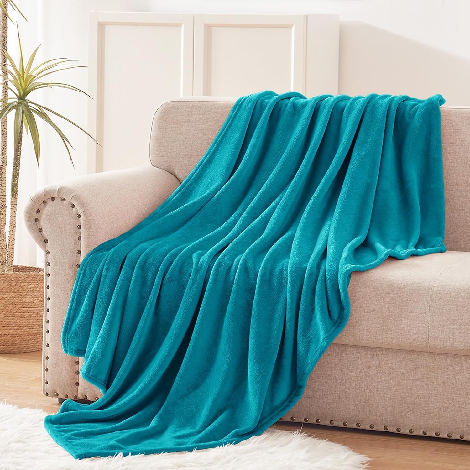 Thumbnail 2 de Fleece Throw Blanket, 50x60 Inches