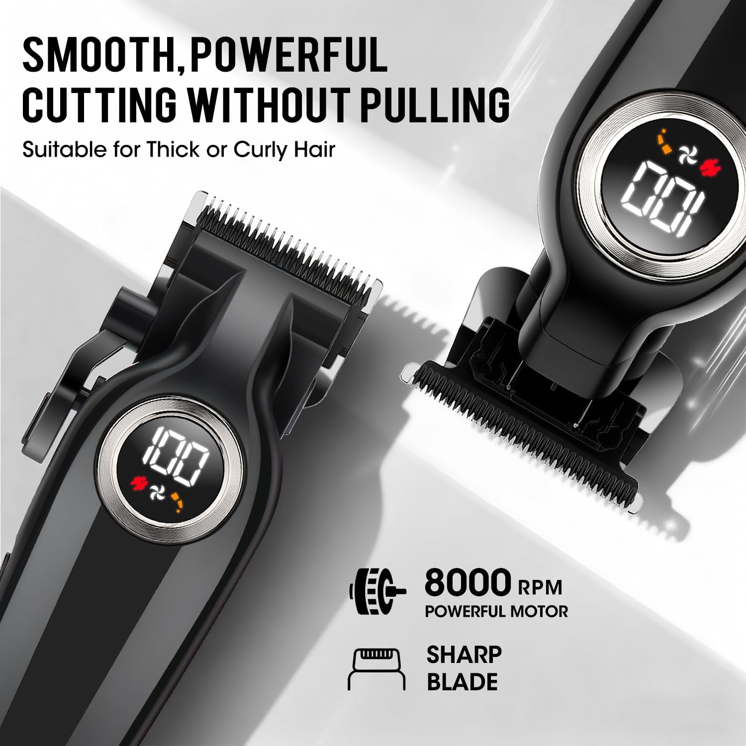 Thumbnail 4 de Misuke Hair Clippers Men and Trimmers Set – Professional Cordless Kit