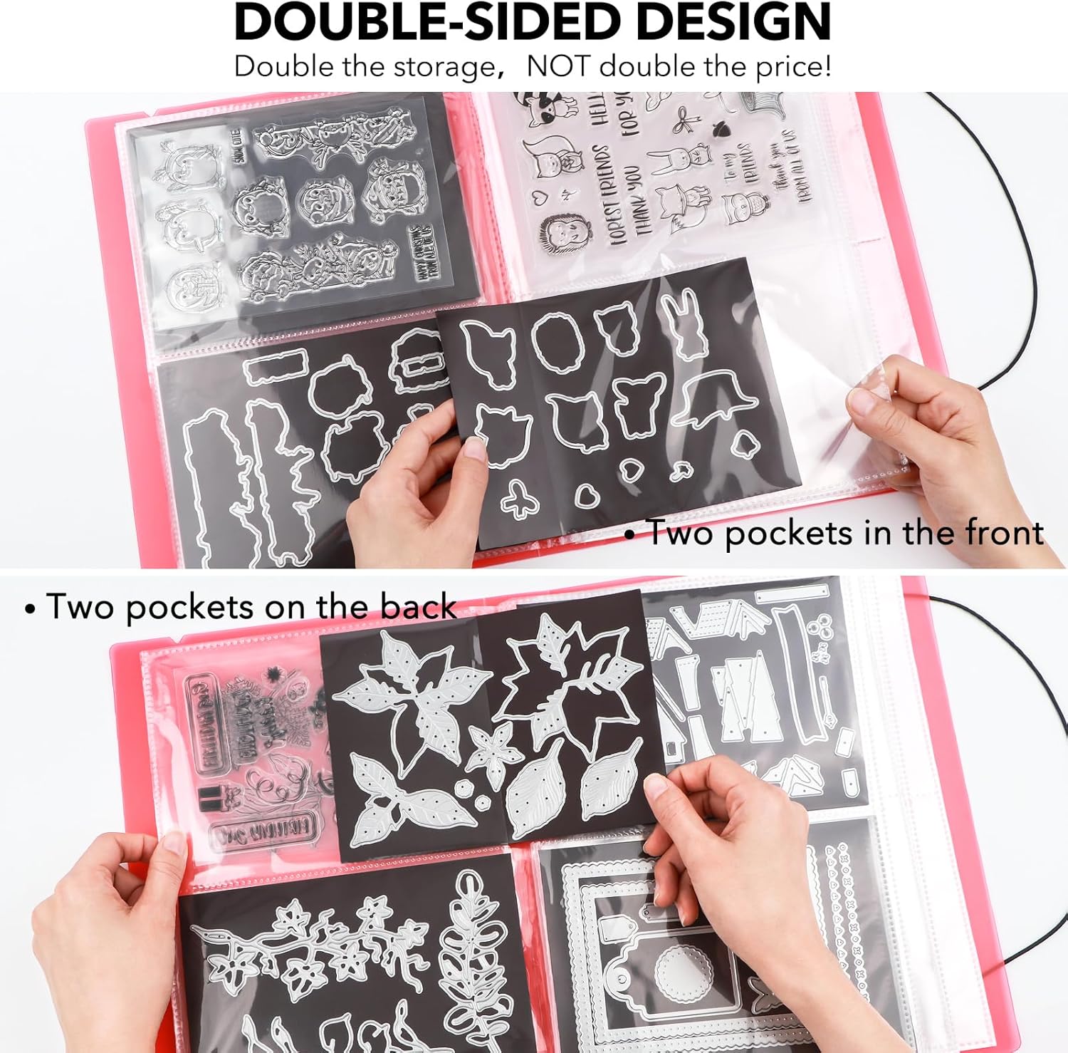 Thumbnail 3 de OTCRAFT 20‑page 80‑pocket photo storage album 📷