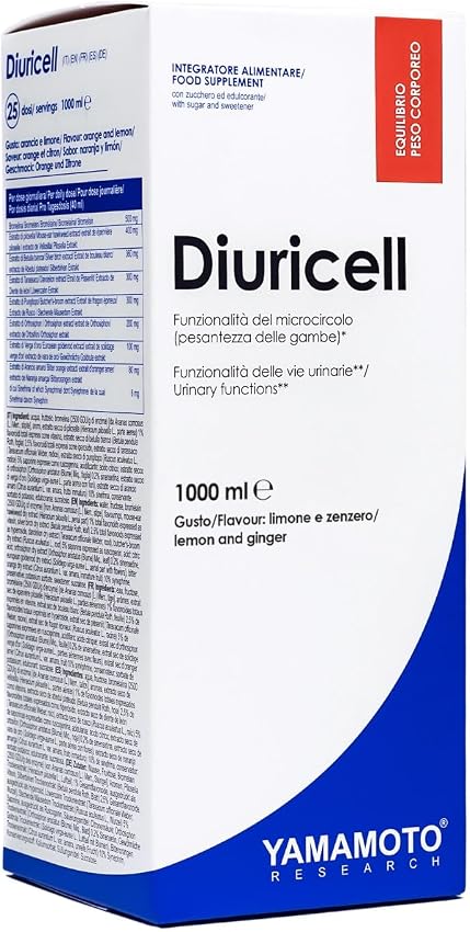 Detalle 2 de YAMAMOTO Diuricell Suplemento drenante 1 L