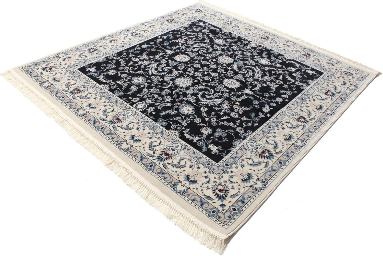 Thumbnail 4 de RugVista Nain Florentine 150 x 150 cm Dark Blue Square Rug, Medium Pile
