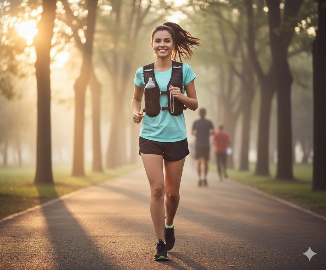 Detalle de Kartoiy Running Vest with 500ml Bottle