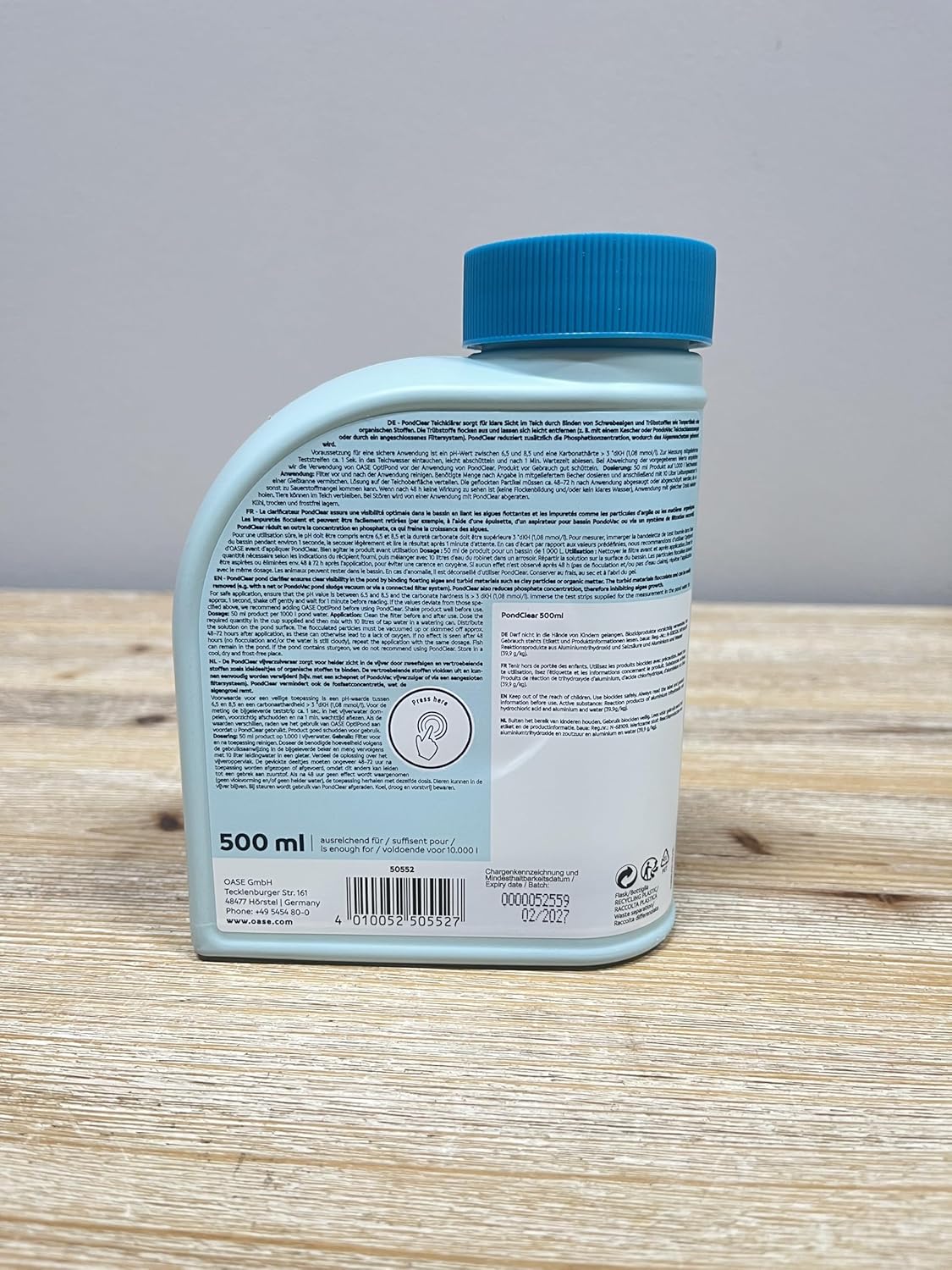 Thumbnail 1 de OASE AquaActiv PondClear 500 ml Teichklärer