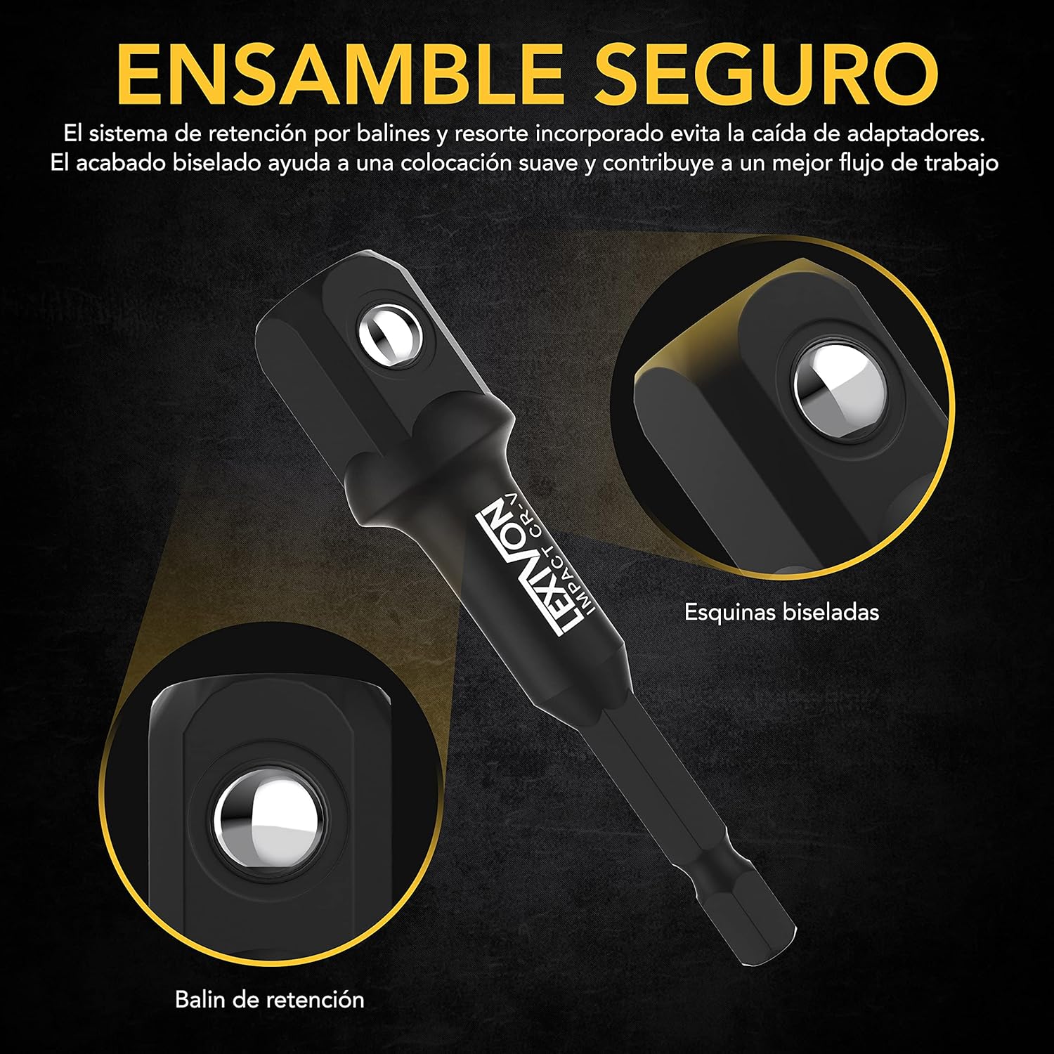 Thumbnail 4 de LEXIVON LX-101 adaptadores de vaso 3 piezas 3