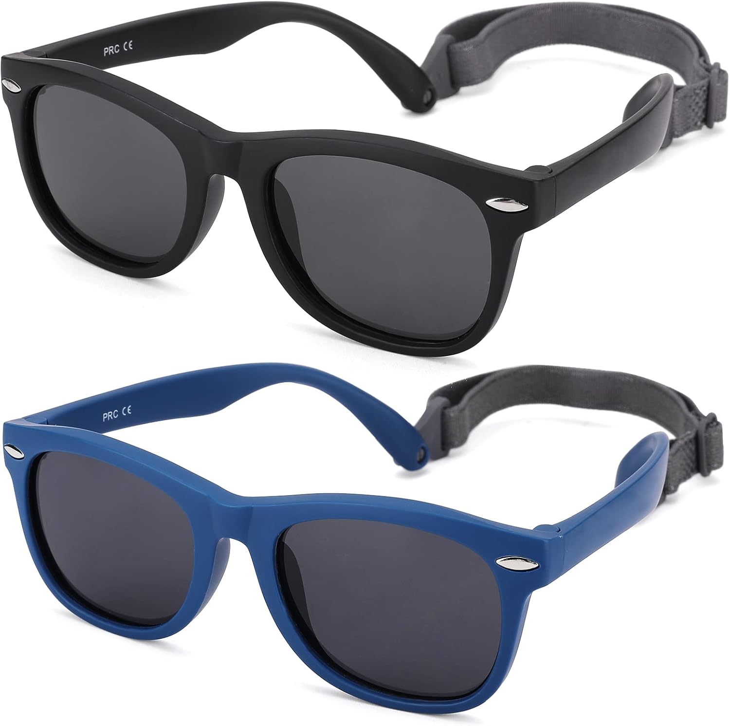 Thumbnail 5 de Polarized Baby Sunglasses with Strap — Unbreakable, Flexible Infants Shades for 0–24 Months