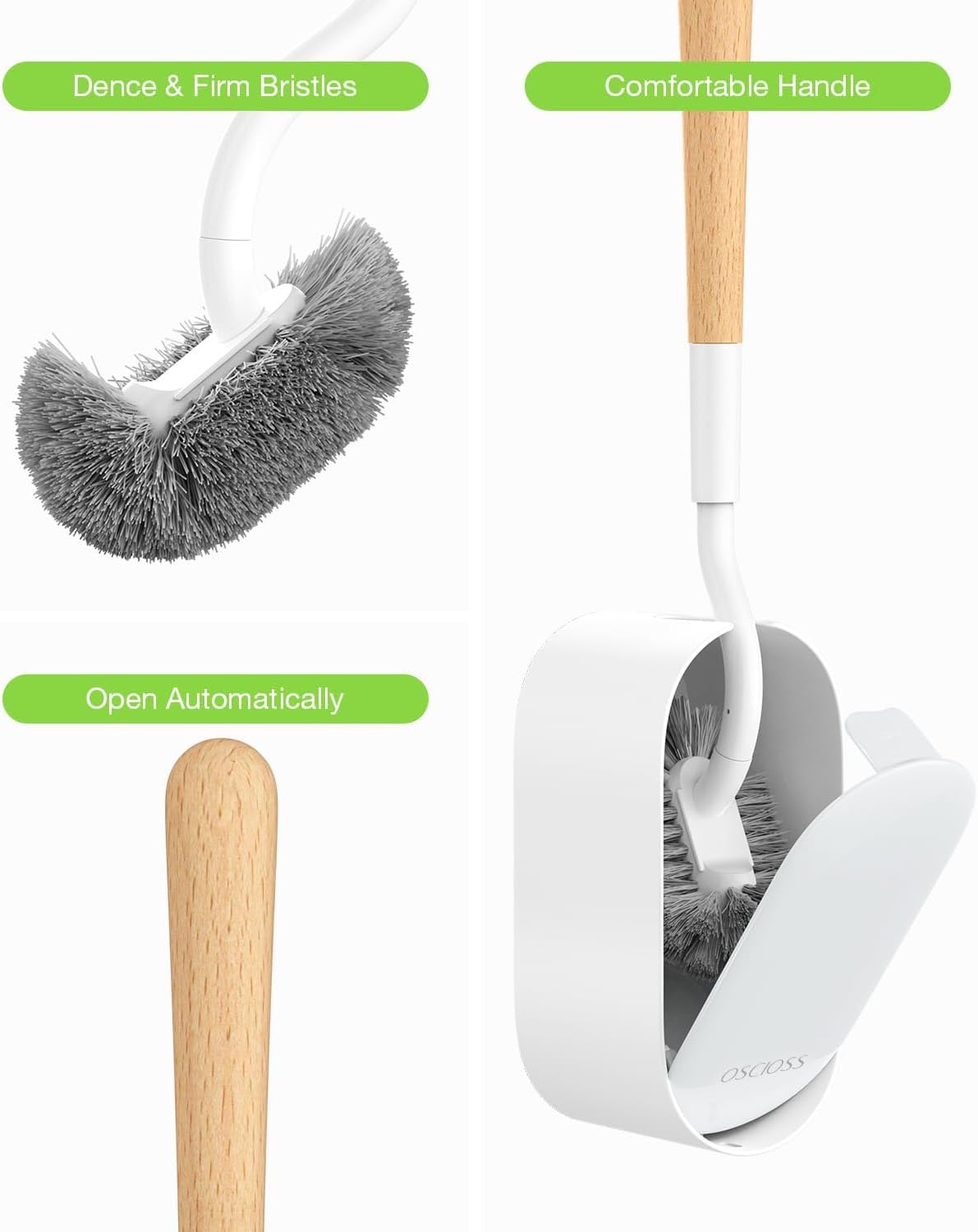 Detalle 2 de OSCIOSS Toilet Brush Set, ABS