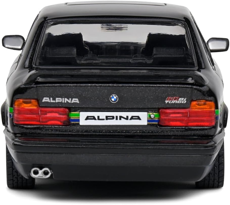 Thumbnail 3 de Solido ALPINA B10 BITURBO 1:43 – czarny metalowy model samochodu z 1994 roku