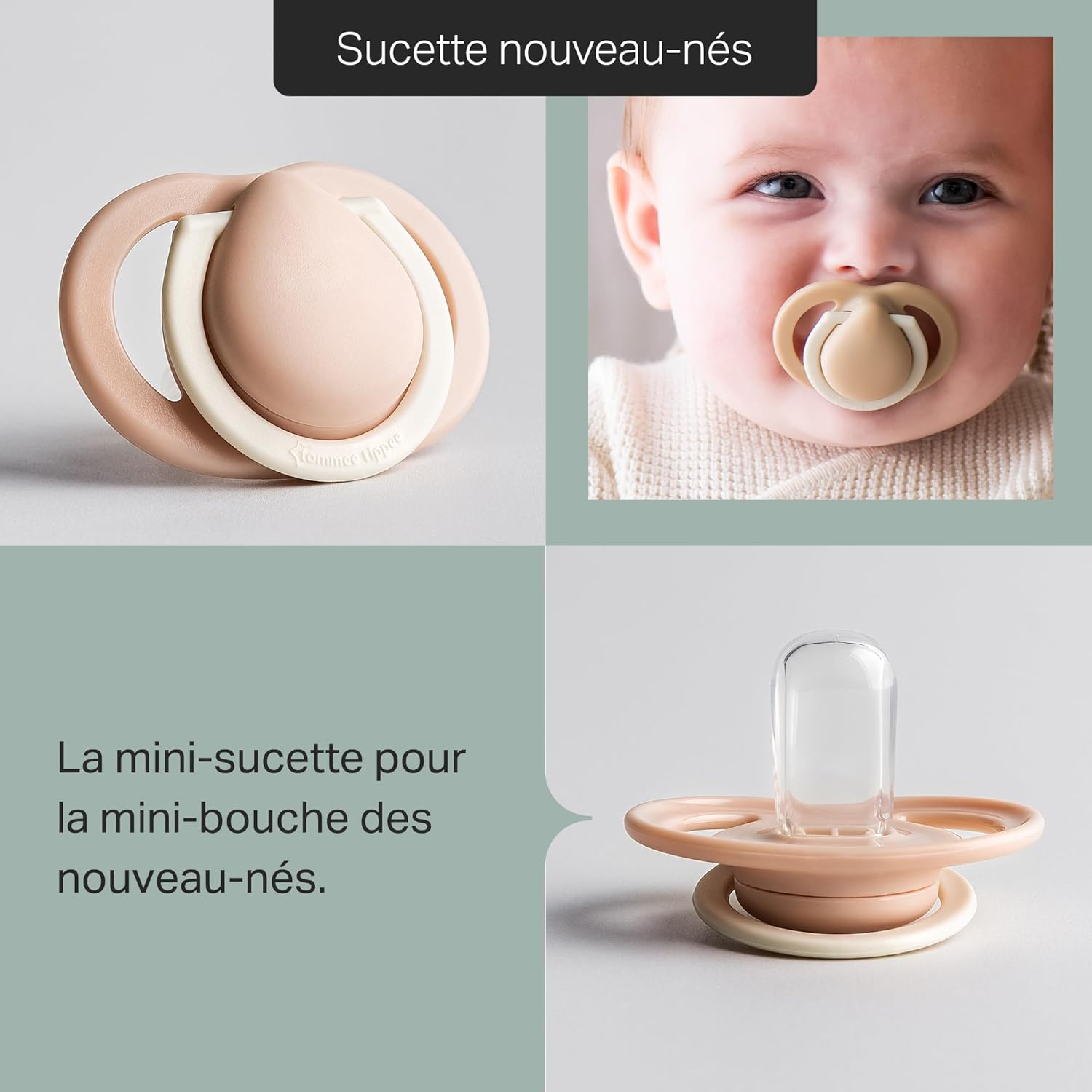 Thumbnail 5 de Tommee Tippee Kit de démarrage biberons Natural Start et sucettes (auto-stérilisants) 150 ml et 260 ml