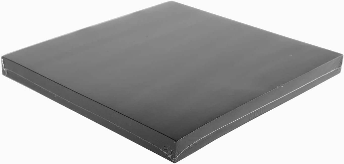 Detalle 2 de Florence Papier Cartonné Noir Rugueux 30,5 x 30,5 cm - 100 feuilles, 216 g/m²