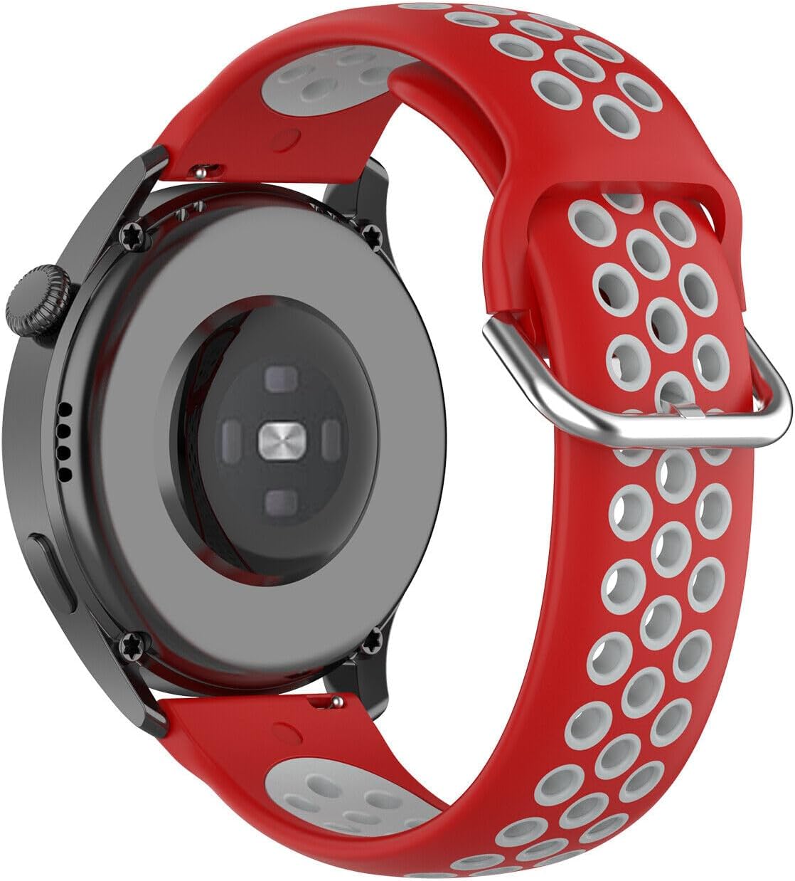 Detalle de Panda Bobo Reflex Active Watch Strap Silicone Replacement Band (Series 4–16, 23, 26)