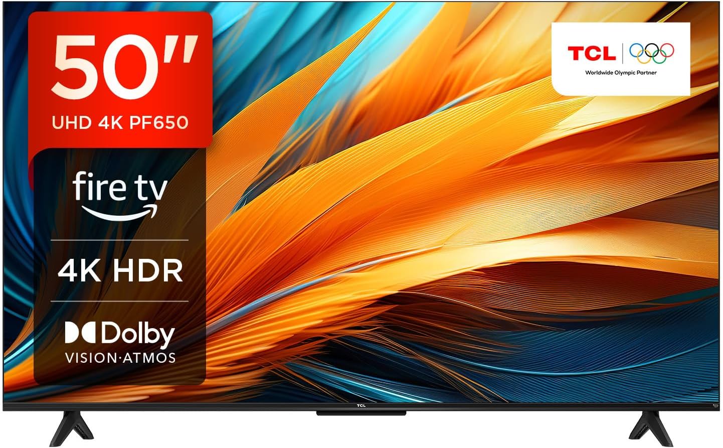 TCL 50PF650 TV 50 pouces 4K Ultra HD HDR