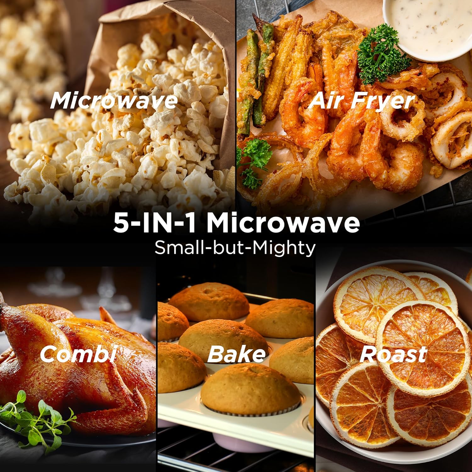 Thumbnail 1 de BLACK+DECKER 5-in-1 Microwave Oven