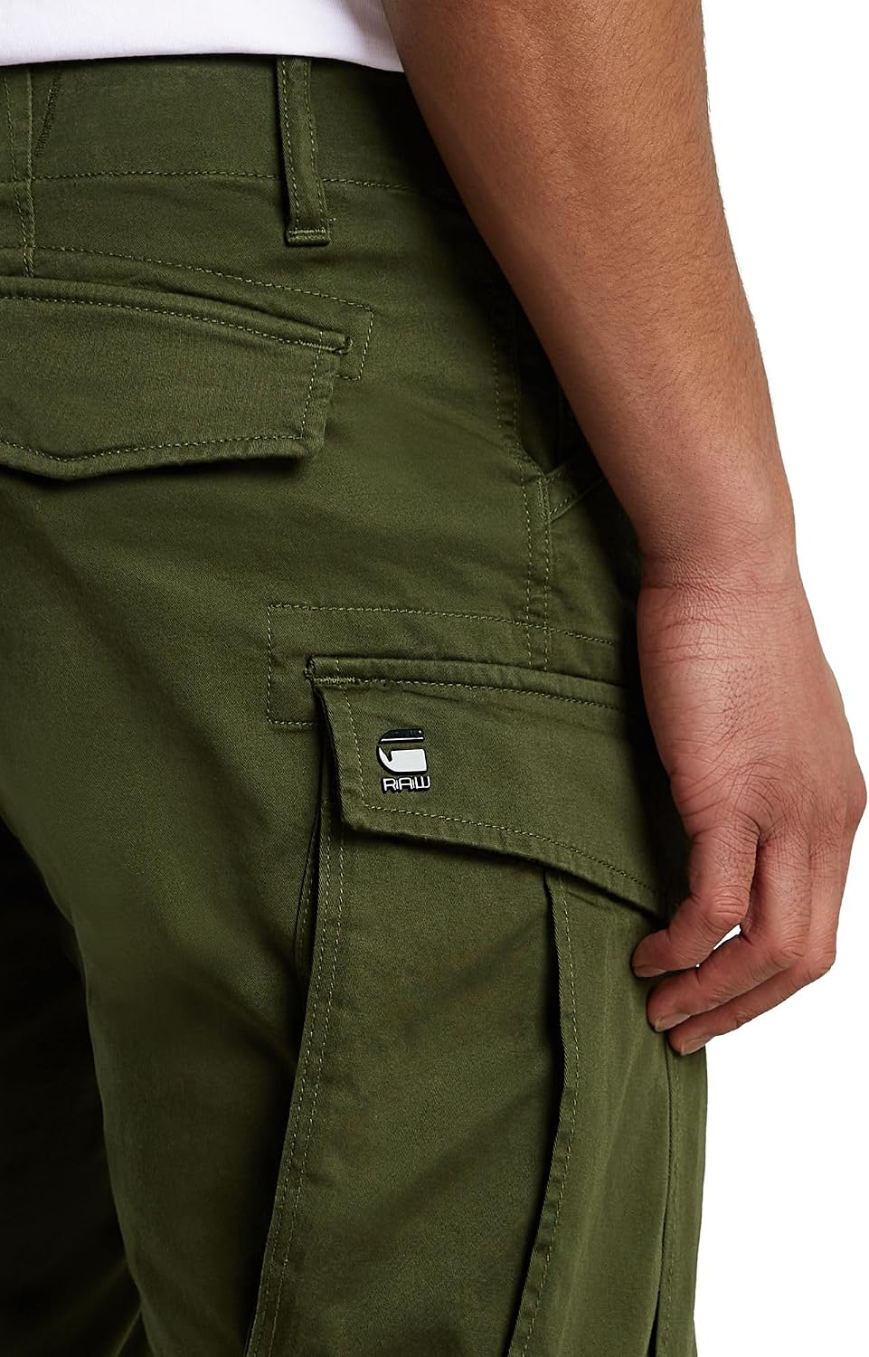 Detalle de G-STAR Herren Rovic Zip 3D Regular Tapered Pants mit Zip-Braguette