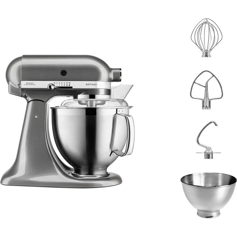 Thumbnail 1 de KitchenAid 5KSM185 PS EMS robot de cocina 4,8 l 300 W plata