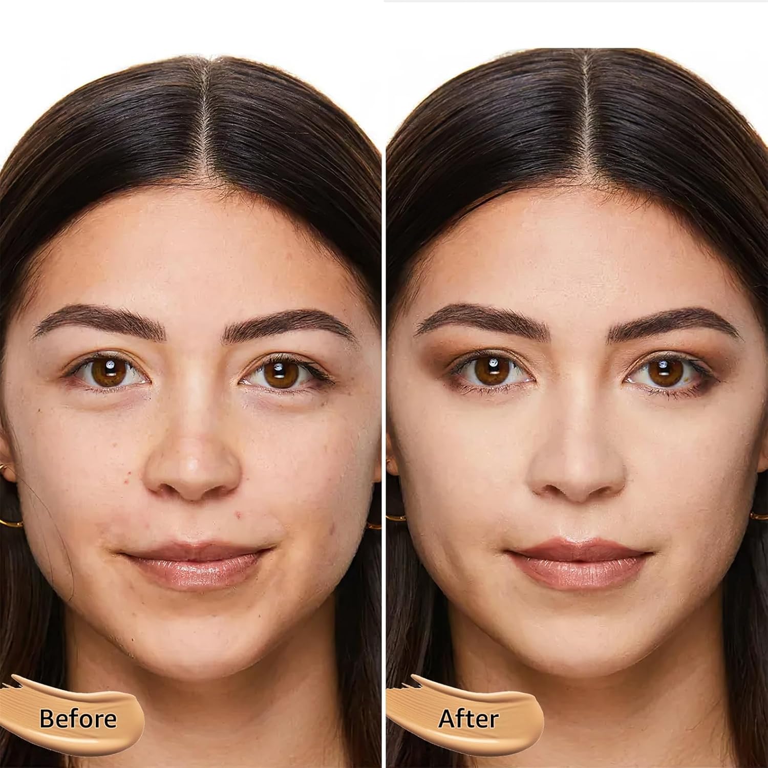Detalle 2 de Mushroom Head Air Cushion CC Cream (BB/CC Hybrid) in Buff Beige for Mature Skin