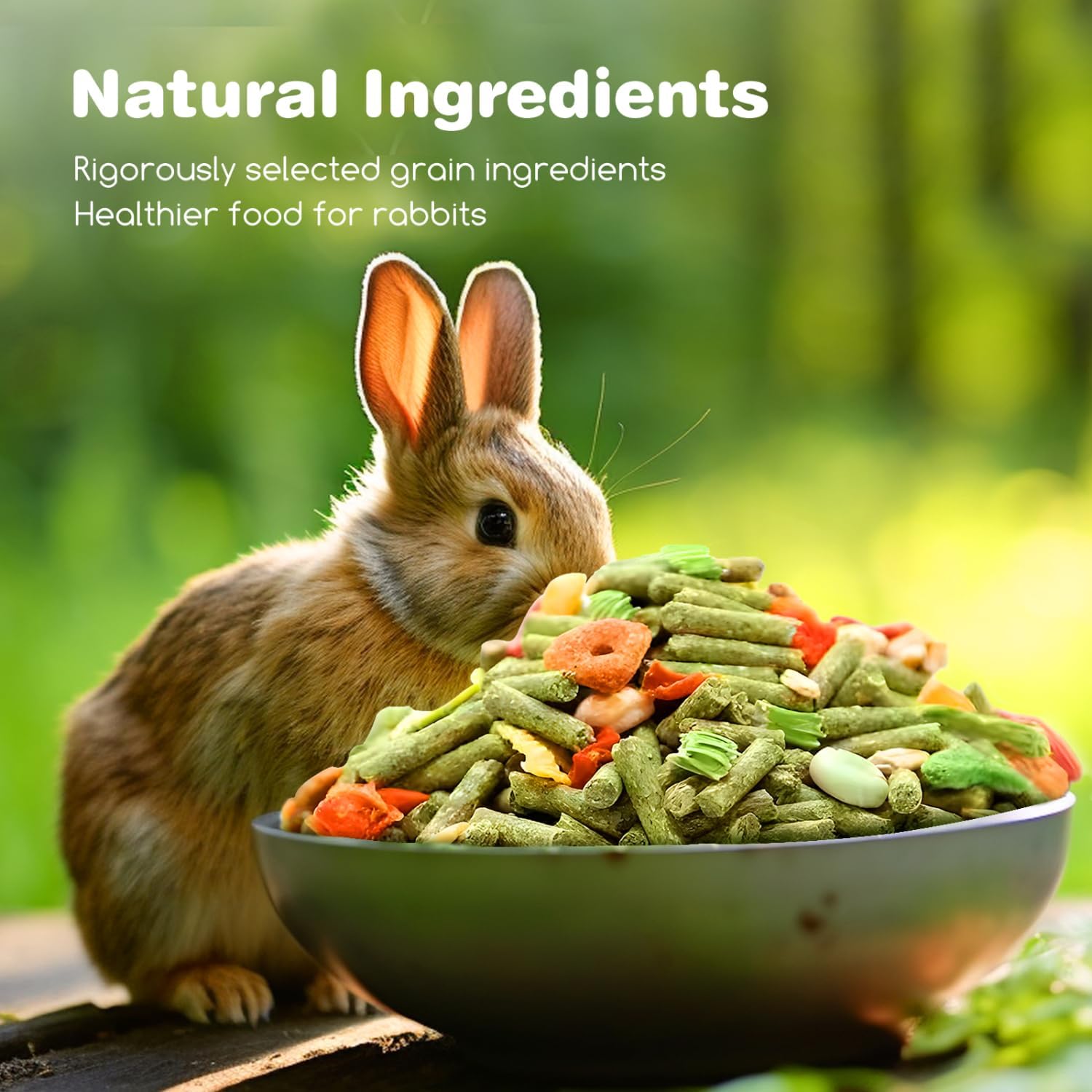 Thumbnail 1 de Nobleza Alimentation pour Lapin (700 g) – mélange de grains, vitamines et soutien de la digestion