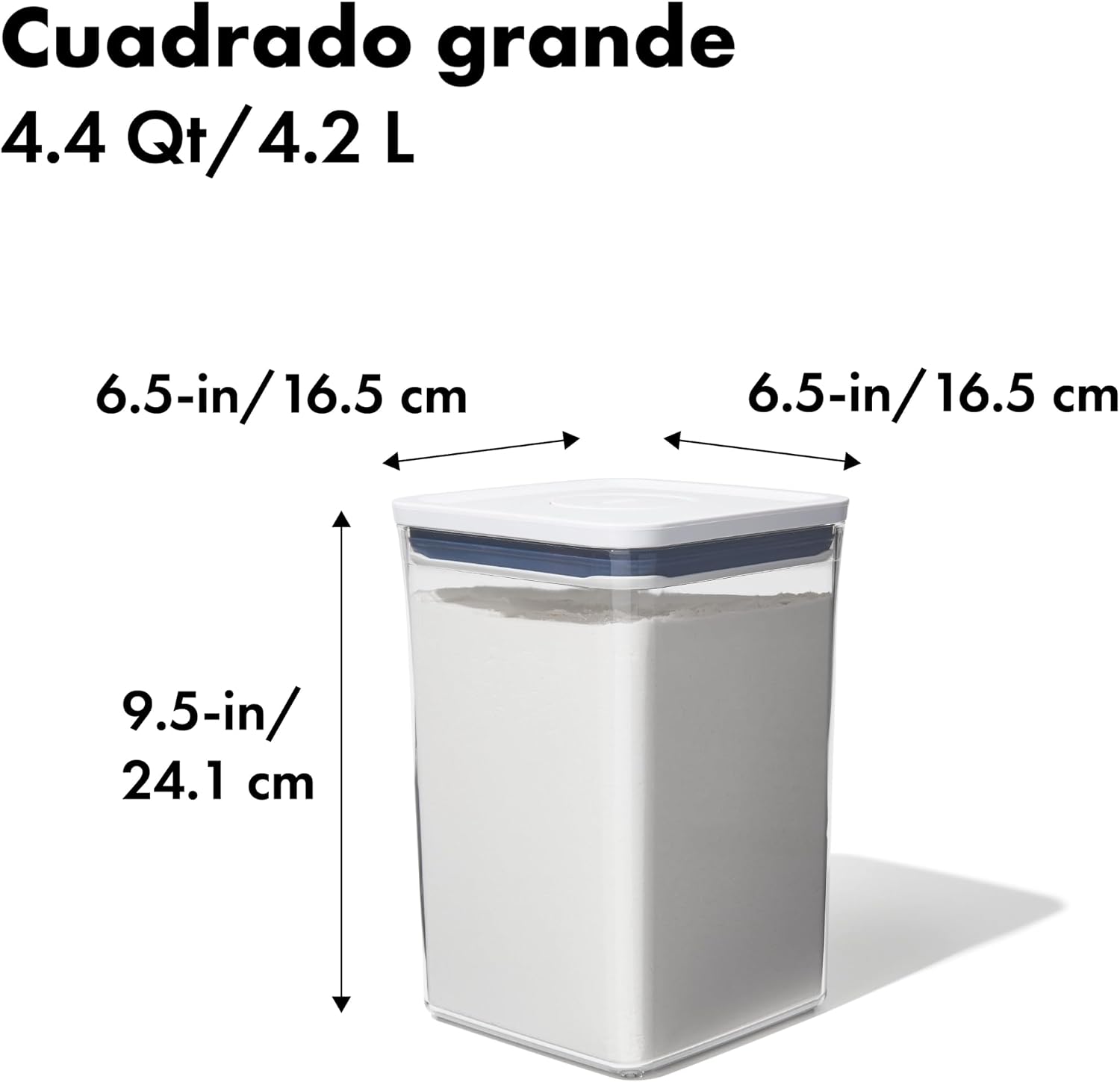 Detalle 2 de OXO Good Grips POP Contenedor Hermético y Apilable 🌟