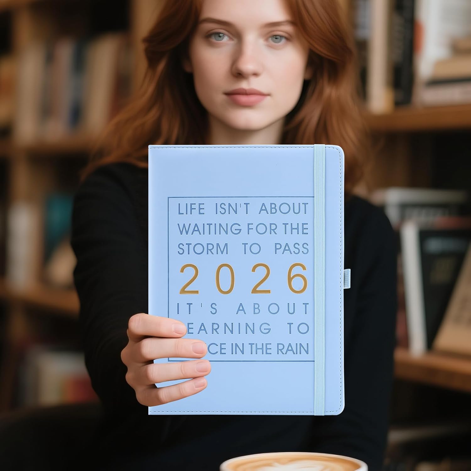 Thumbnail 2 de Mljtoyo A4 Diary 2026 Day per Page — Daily Planner for Jan–Dec 2026 (Sky Blue, A4)