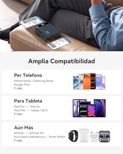 Thumbnail 6 de INIU Power Bank ultrapequeño de 20000mAh con carga rápida 22,5W y cable USB-C incluido