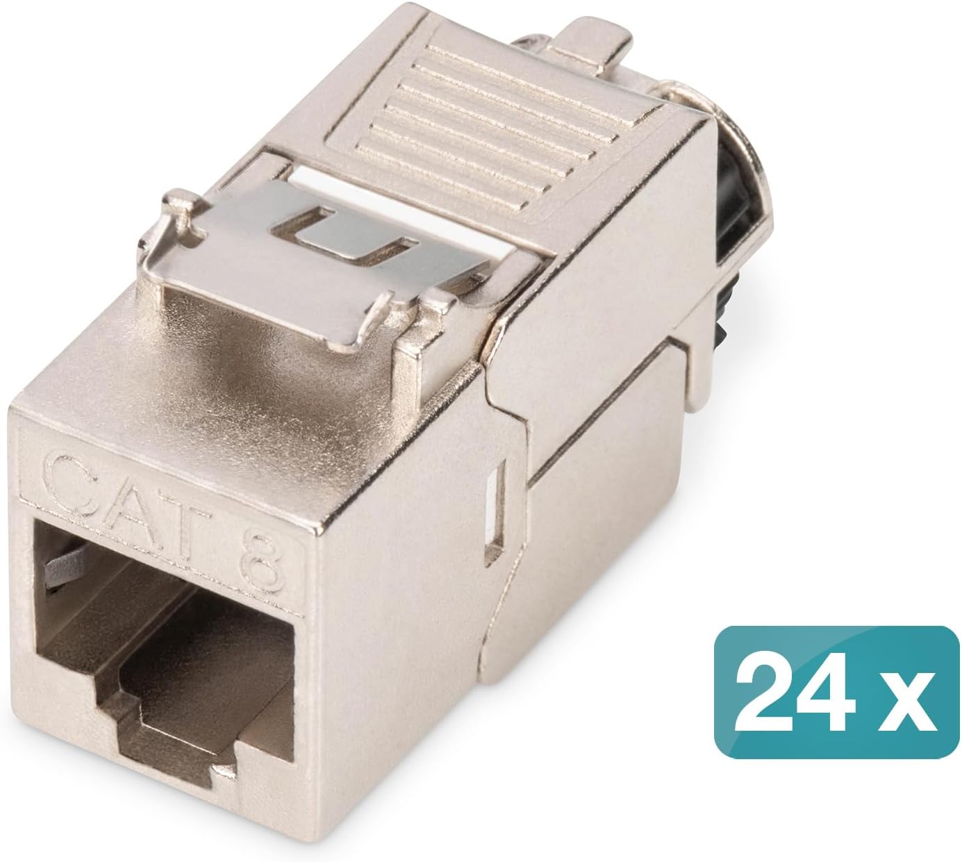 Detalle 2 de DIGITUS DN-93816-24 – ekranowany moduł Keystone Cat 8.1, 2000 MHz, 24 szt.