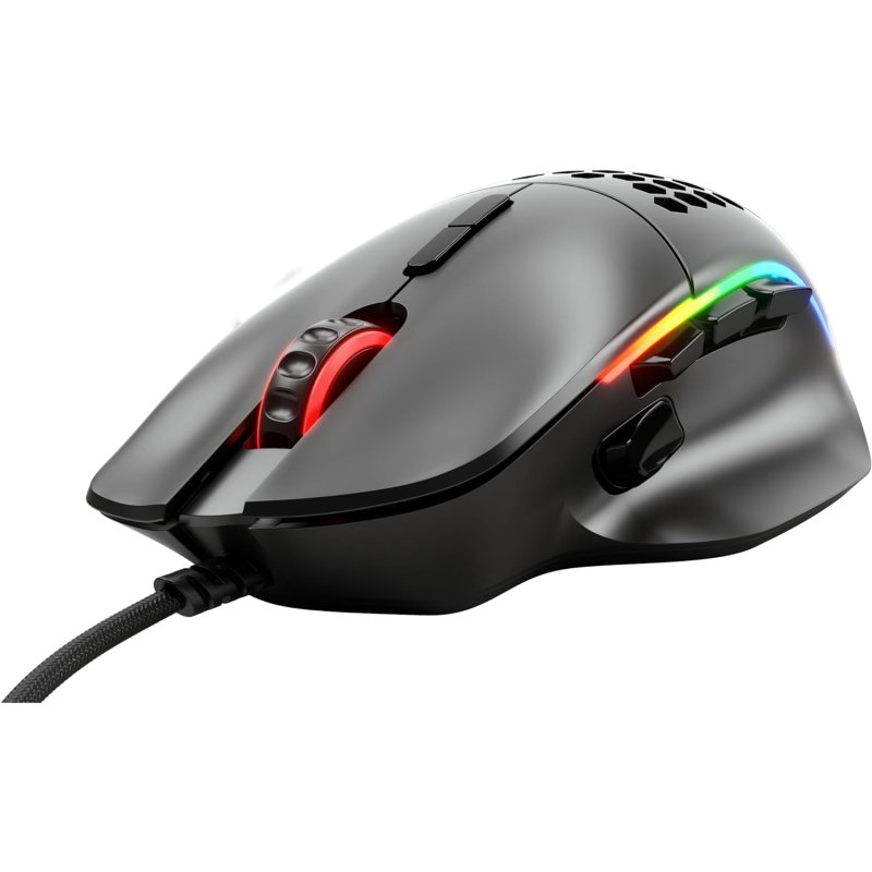 Detalle de Glorious Model I ratón gaming 19.000 DPI negro 🖱
