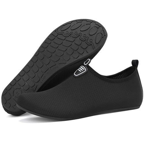 Thumbnail 7 de GITZING Water Shoes for Women & Men – Quick-Dry, Breathable Aqua Socks (Black, EU 44 / UK 9.5)