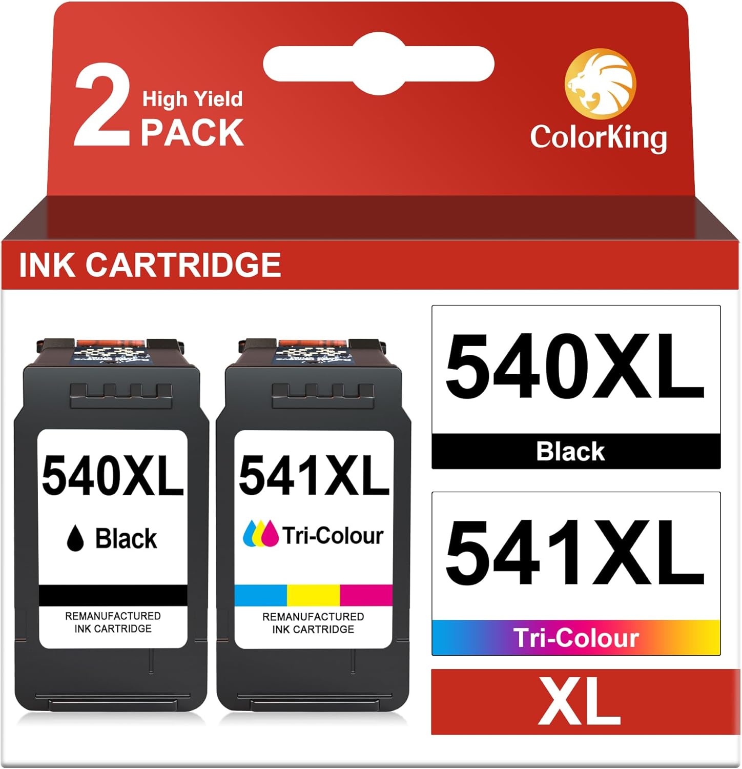 ColorKing 540XL 541XL Multipack 600 Seiten 🖨️