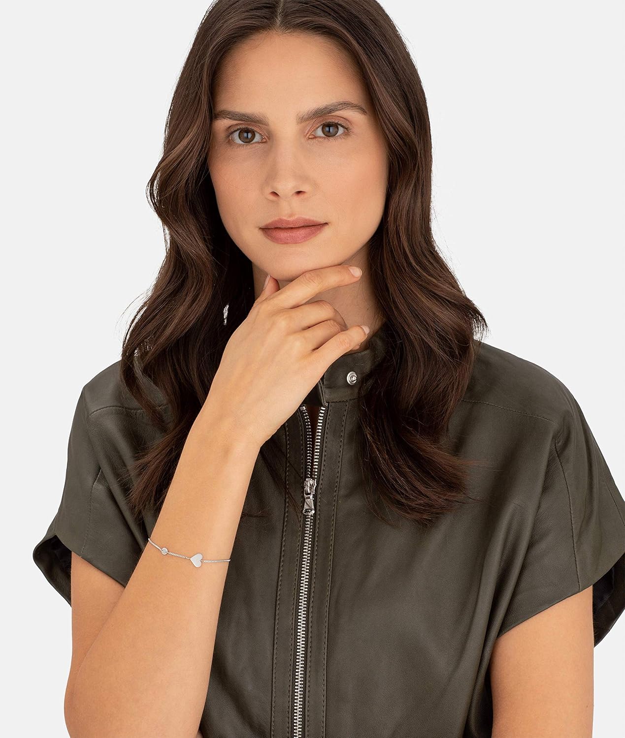 Thumbnail 1 de LIEBESKIND BERLIN Herz-Schmuck für Damen: Edelstahl-Kette, Armband & Ohrringe mit Herzanhänger