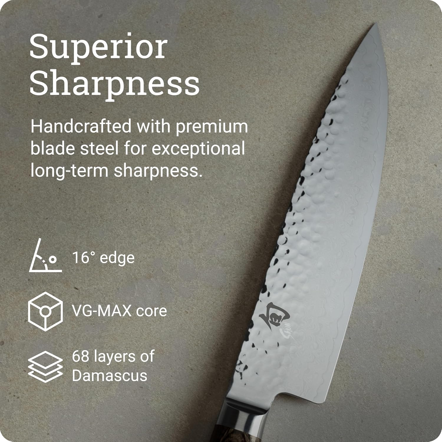 Detalle de Shun Chef's Knife, 8-Inch