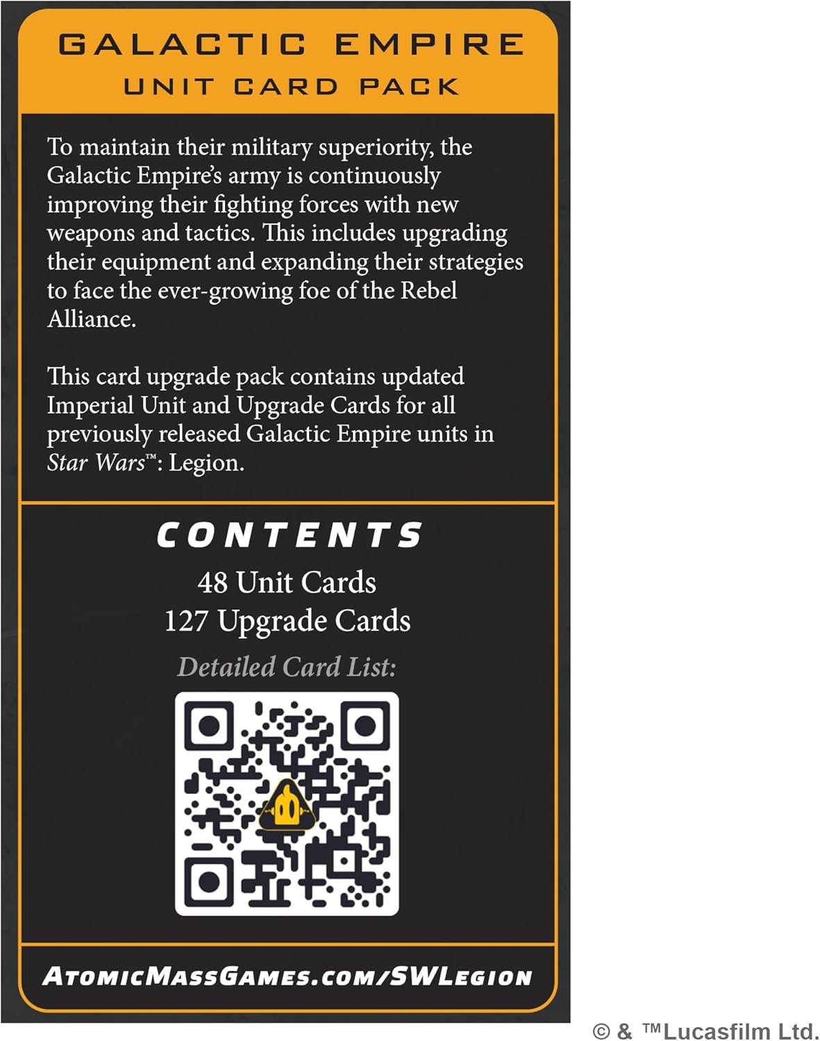Thumbnail 1 de Asmodee Star Wars: Legion - Empire Card Pack