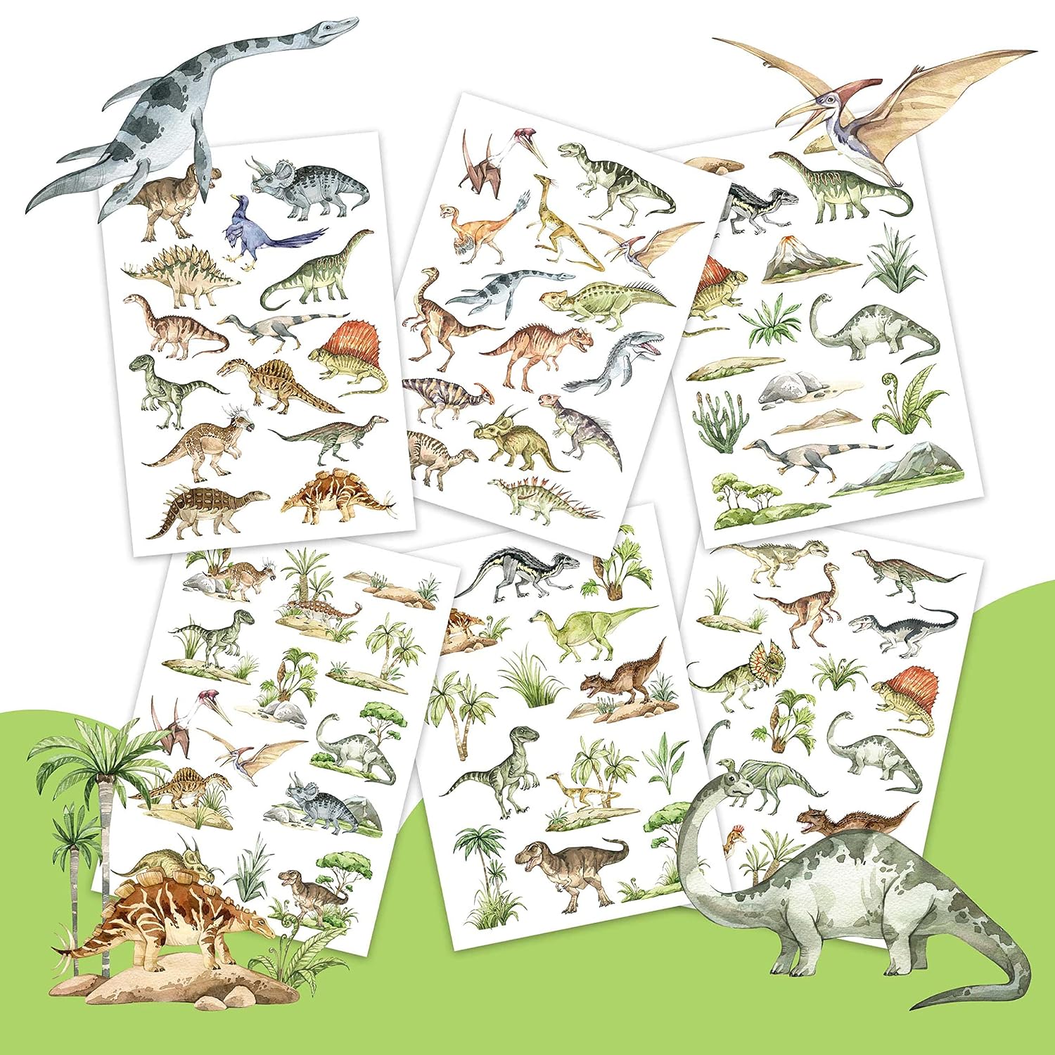 Thumbnail 5 de Papierdrachen Kindertattoos Set 27 Motive