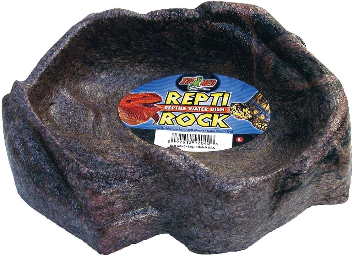 Detalle de Zoo Med WD-30E Repti Rock, miska na wodę MED dla gadów, łatwa w czyszczeniu