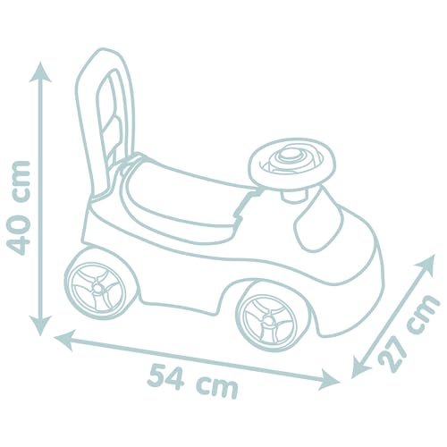 Detalle de Little Smoby Porteur Auto - Fait pour l’éveil des tout-petits et premier trotteur
