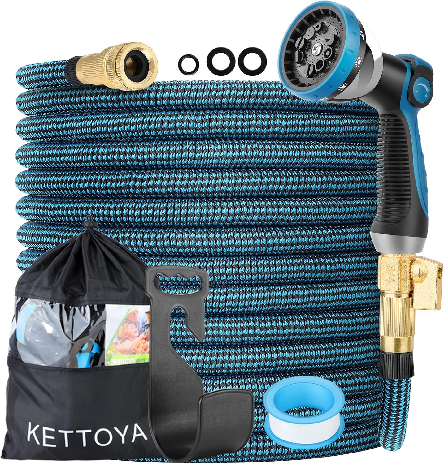 Detalle de KETTOYA 150FT Expandable Garden Hose
