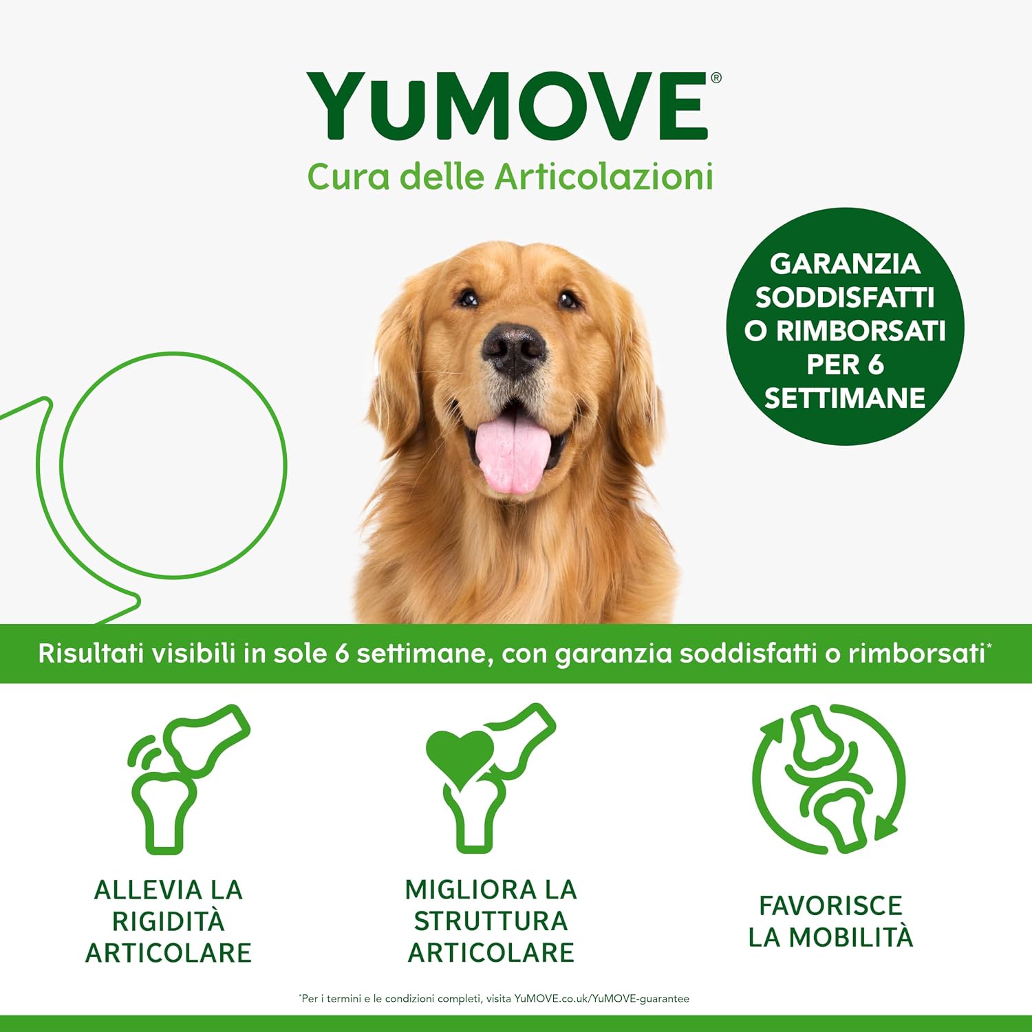 Detalle de YuMOVE Joint Care Cani 5-8 anni – 30 bocconcini tripla azione ActivEase